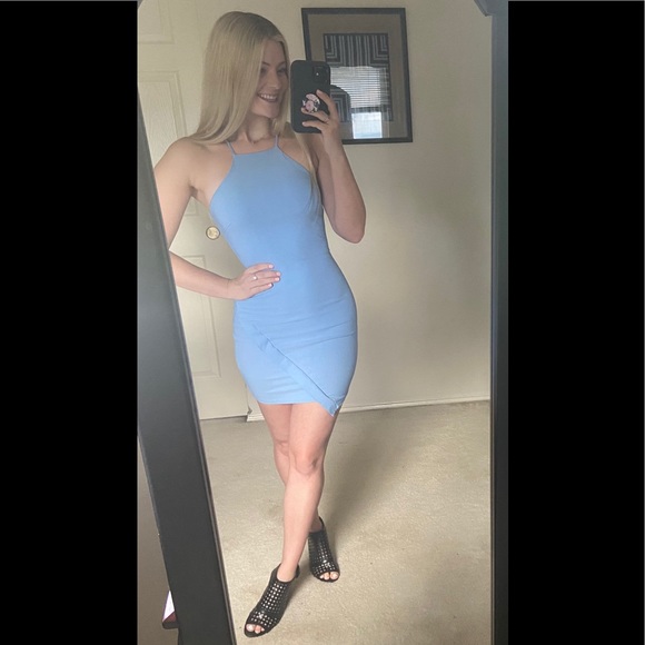 Boutique asymmetrical dress - Picture 1 of 6